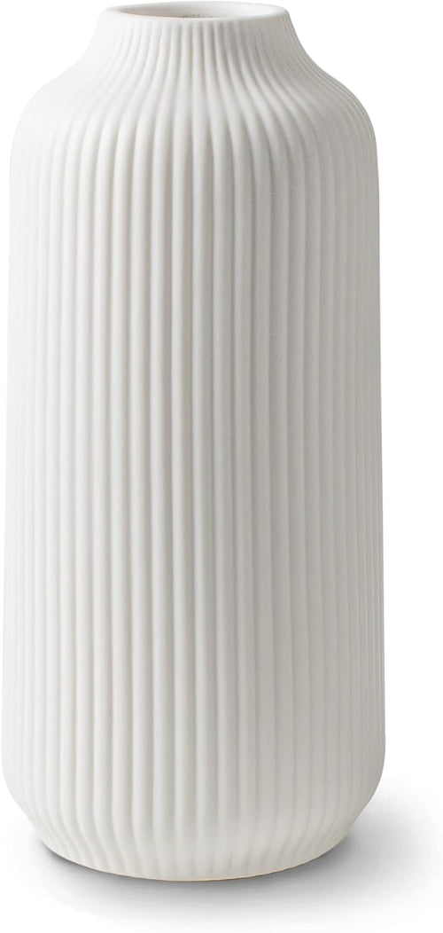Large Nordic White Ceramic Vase