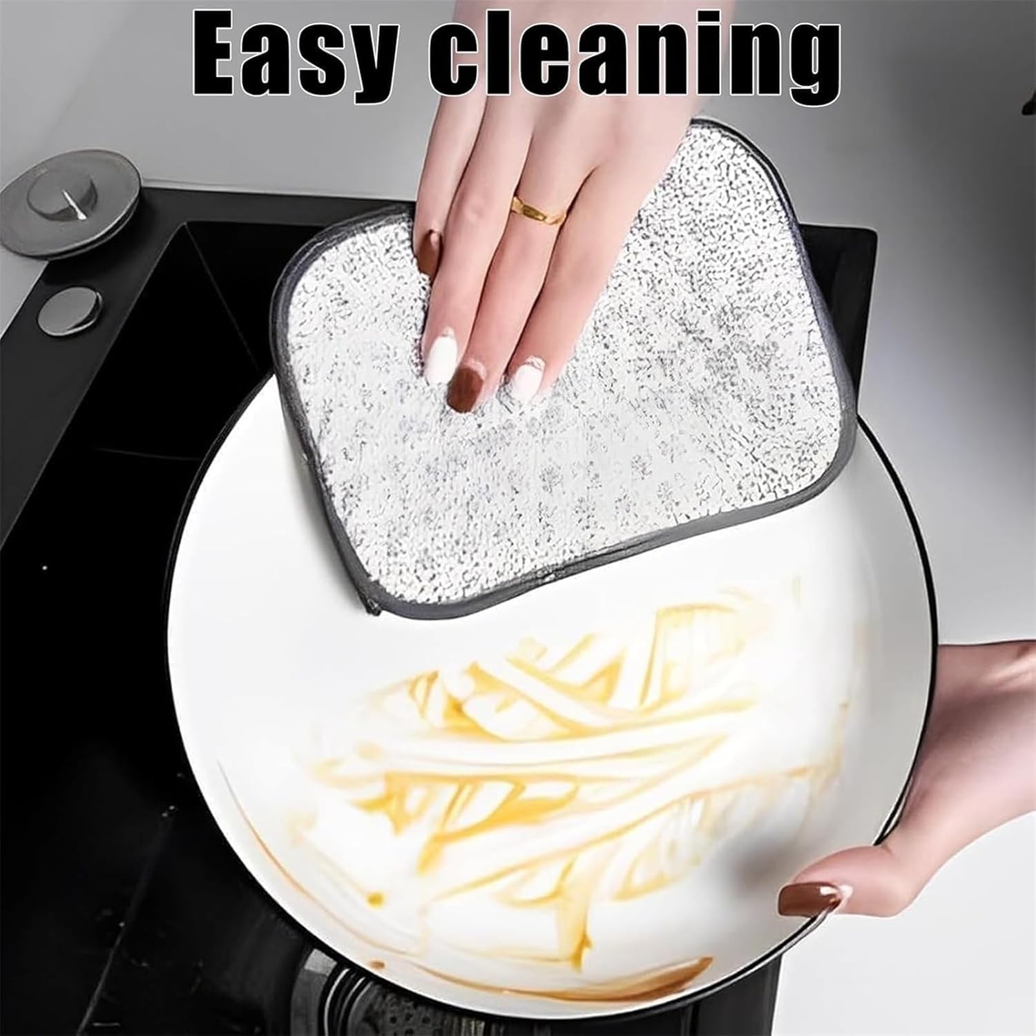 Reusable Non-Scratch Wire Dishcloths Set