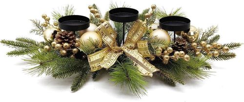 Christmas Tealight Candle Holder Centerpiece